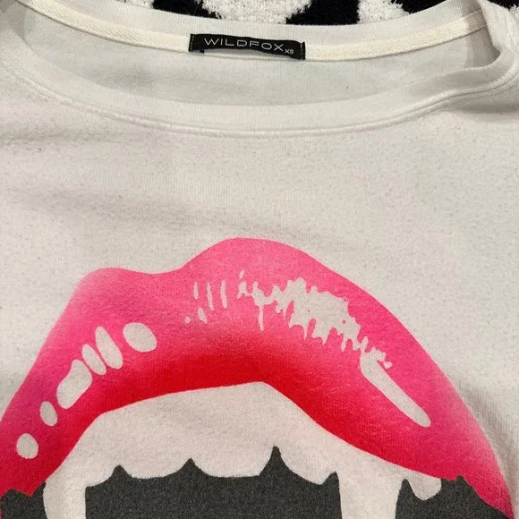 Wildfox Lips (Fangs) Sweater - Picture 2 of 2
